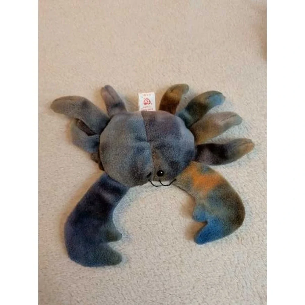 Ty Beanie Babies Claude‎ Crab Batty Bat Plush Stuffed Animal NWT